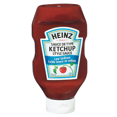 HEINZ LOW SODIUM KETCHUP [750 ml]