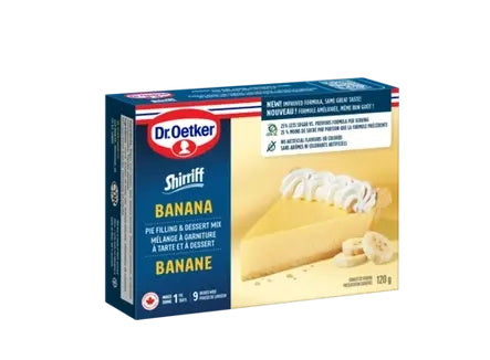 SHIRRIFF BANANA PIE FILL [120 GM]
