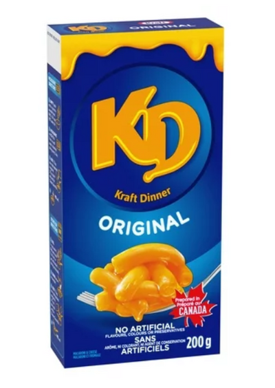 KFT DINNER ORGL MAC N CHEESE [200 GR] - 4 for $5.00