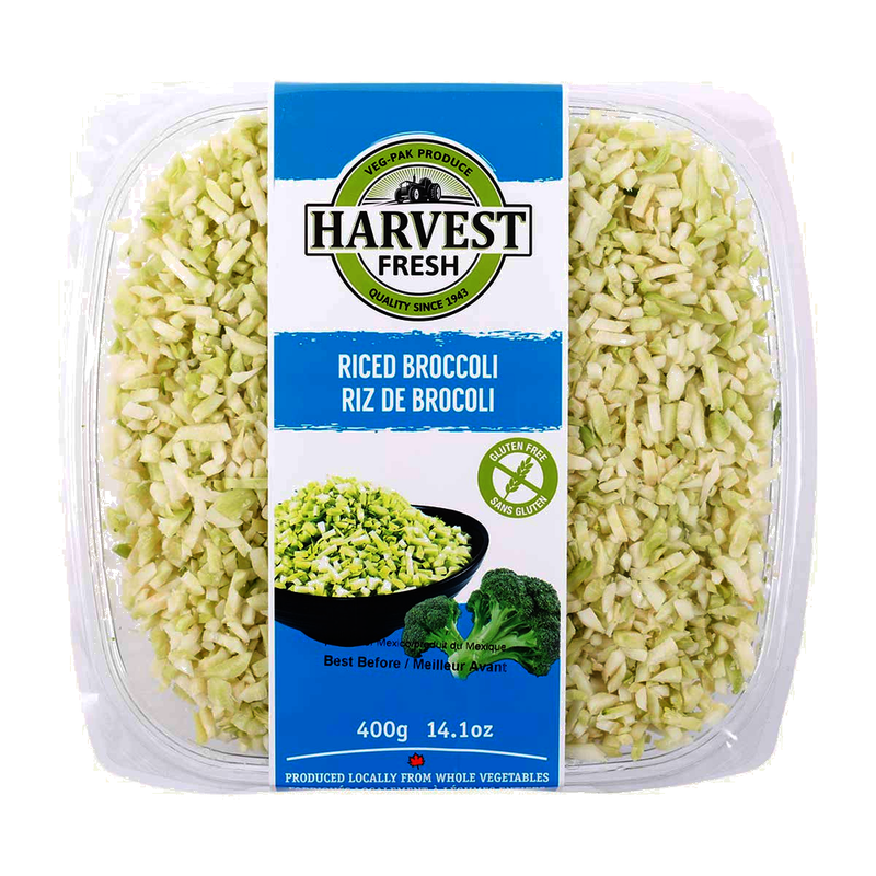 Harvest Fresh, Riced Broccoli, 400 g