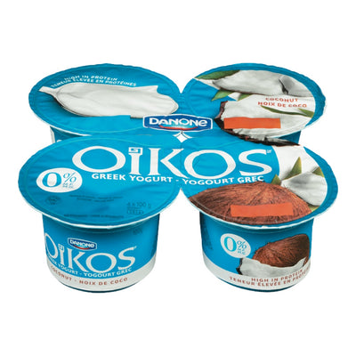 Oikos Greek Yogurt Coconut, 100 g, 4 ct