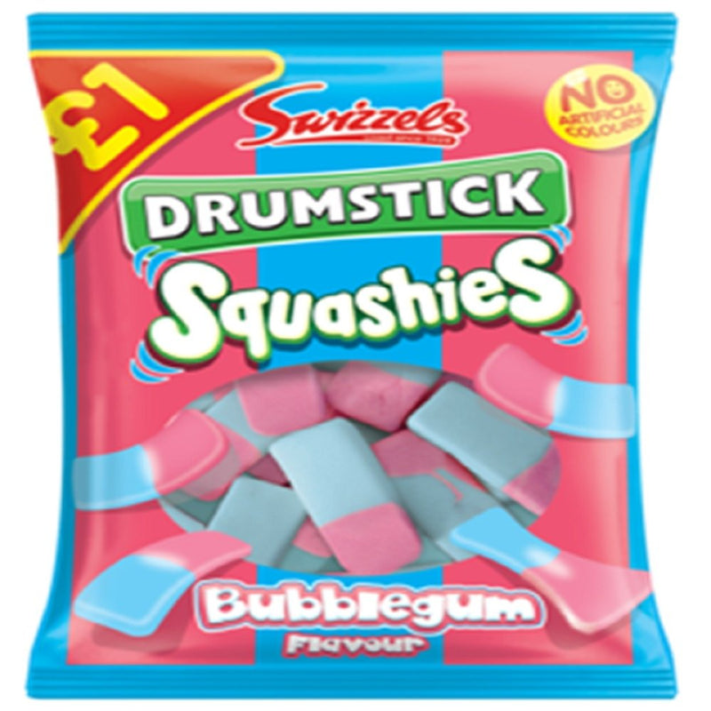 SQUASHIES CANDY BUBBLE GUM [160 GR]