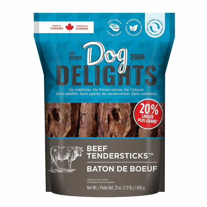 DOG DELIGHTS BEEF TENDERSTICKS [600 GR]