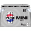 DIET PEPSI MINI CANS [6 PK] - 2 for $9.00
