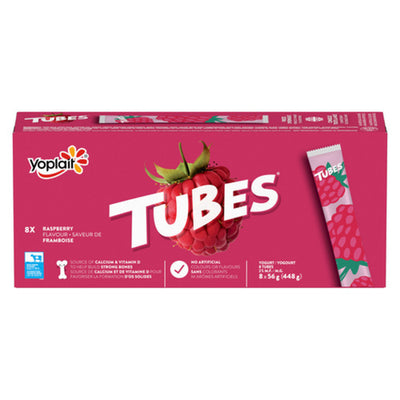 YOPLAIT TUBES RASPBERRY [8 PK]