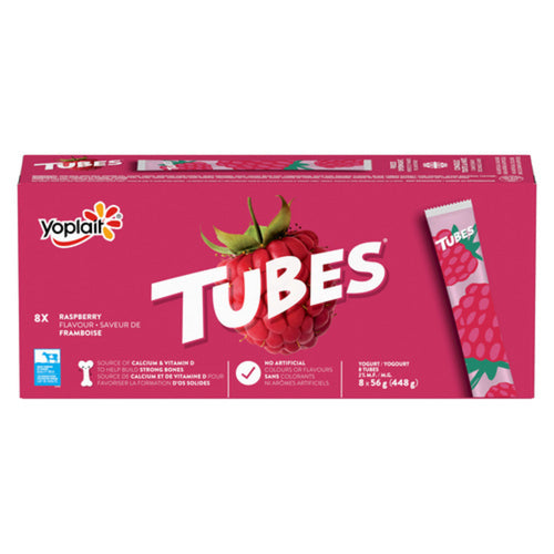 YOPLAIT TUBES RASPBERRY [8 PK]