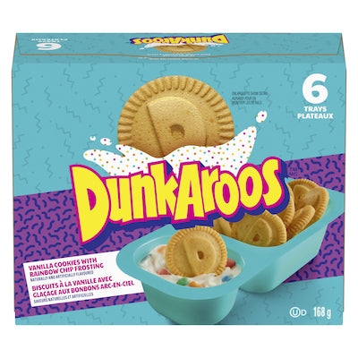 DUNKAROOS VANILLA RAINBOW BITS [168 GR]