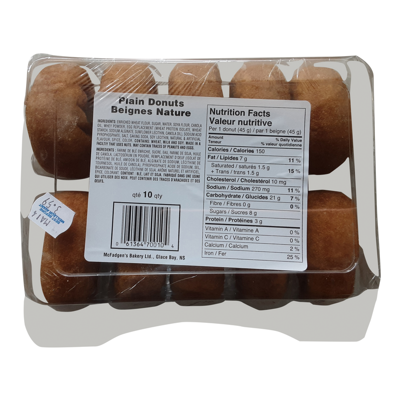 McFADGENS DONUTS PLAIN [450 GM]
