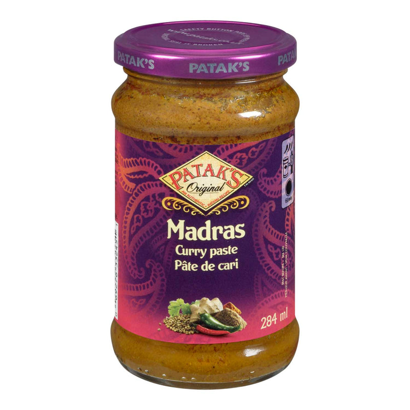 PATAKS MADRAS CURRY PASTE [284 ml]
