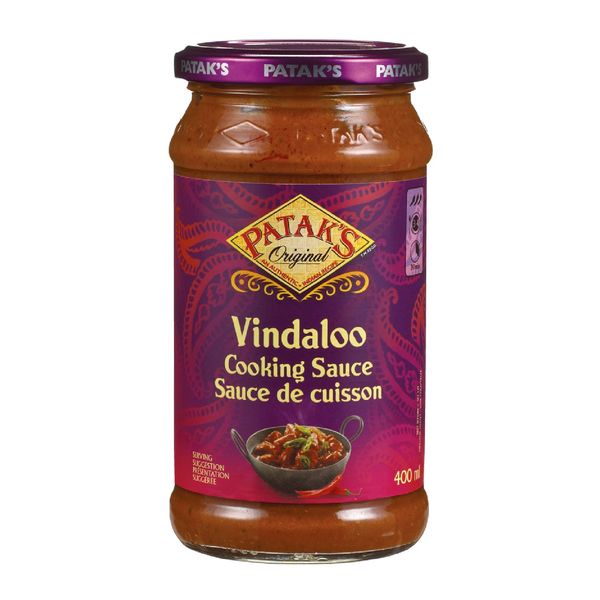 PATAKS VINDALOO COOKING SAUCE [400 ml]