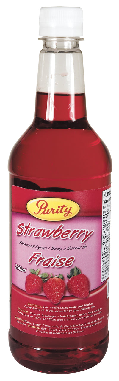 PURITY STRAWBERRY SYRUP [710 ml]