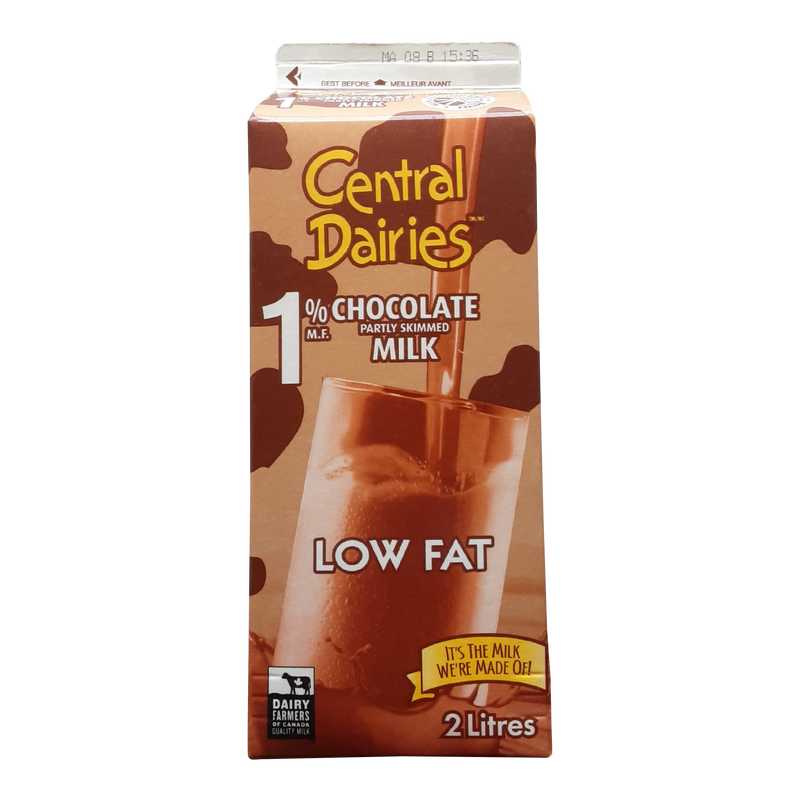 C.D. L/FAT 1% CHOC PART SKIM [2 LT]