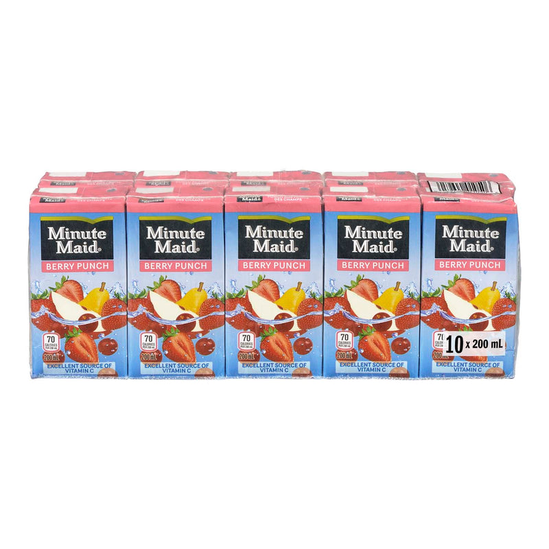 MINUTE MAID BERRY PUNCH [10 PK] - 2 for $6.50