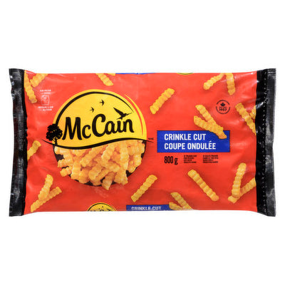 McCAIN CRINKLE CUT REG FRIES [800 GM]