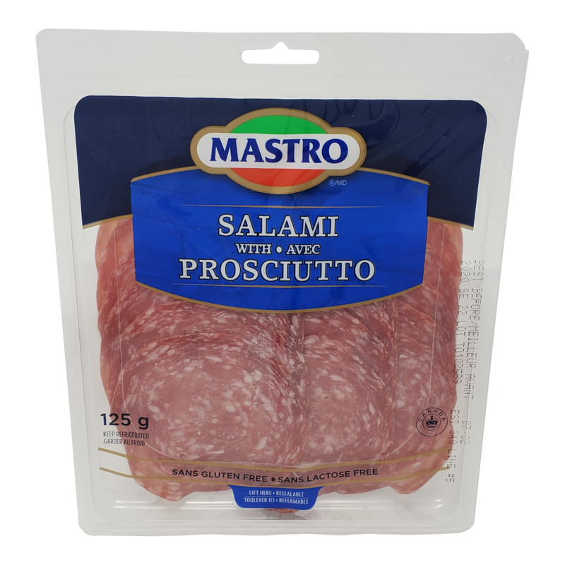 MASTRO SALAMI W/PROSCIUTTO GF [125 GR]