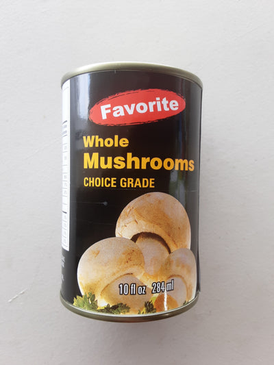 FAVORITE WHOLE MUSHROOMS [10 oz]