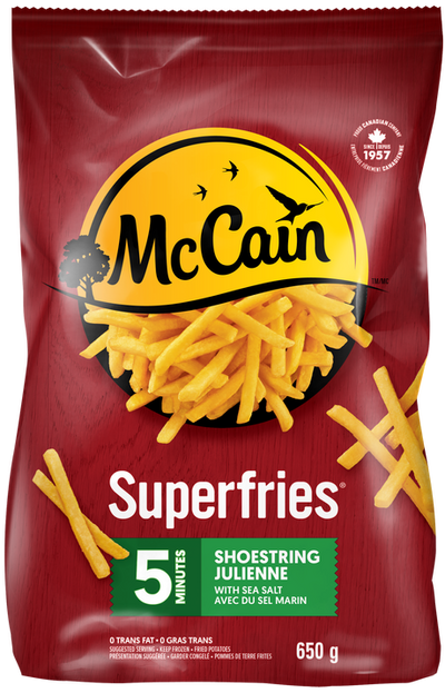 McCAIN SUPERQUIK 5MIN FRIES [650 GM]