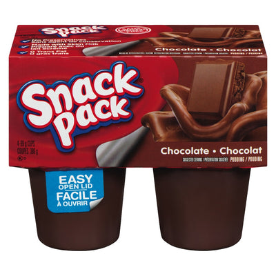 HUNTS CHOC PUDDING SNACK [4 PK]