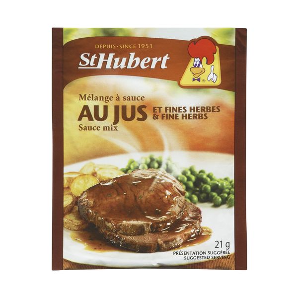 ST HUBERT AU JUS + HERB SAUCE [21 GR]