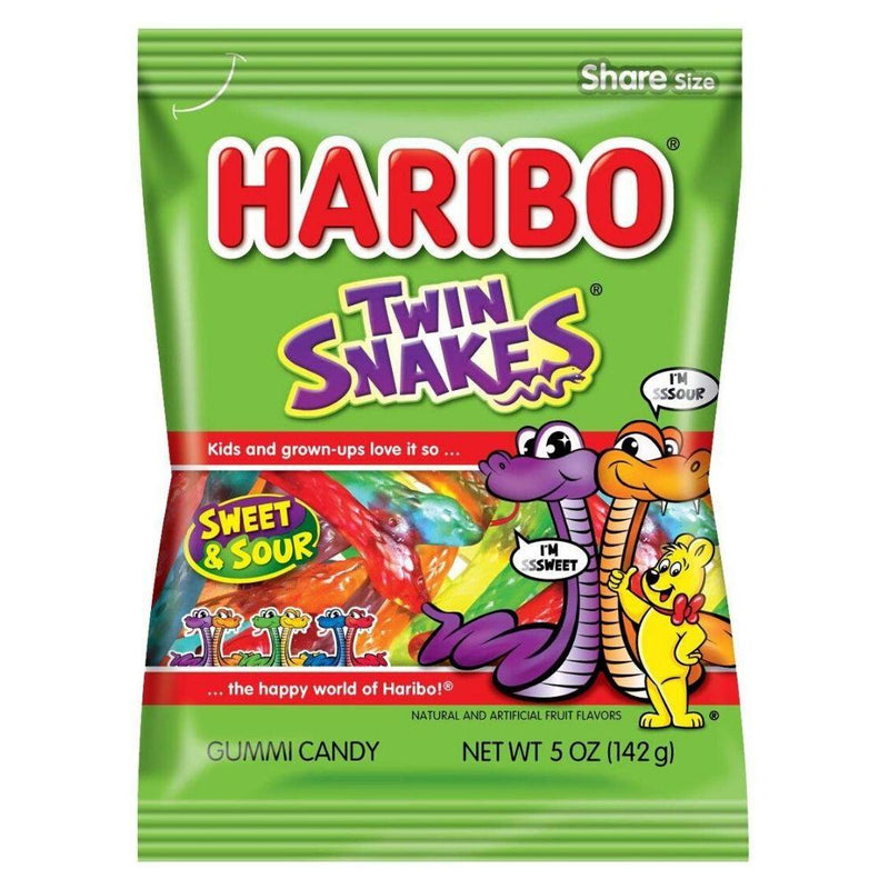 HARIBO TWIN SNAKES GUMMY [175 GR]