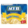ACT II POPCORN BUTTER LOVERS [300 GR]