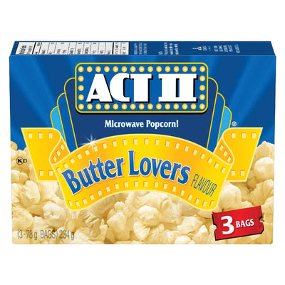 ACT II POPCORN BUTTER LOVERS [300 GR]