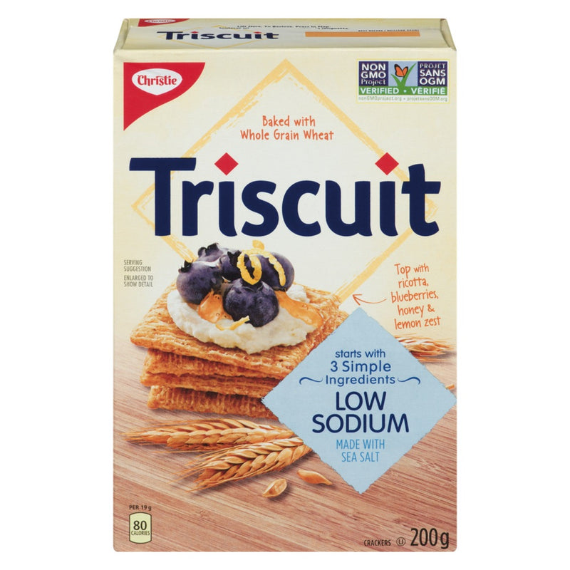 CHRISTIE TRISCUIT LOW SODIUM [200 GR]