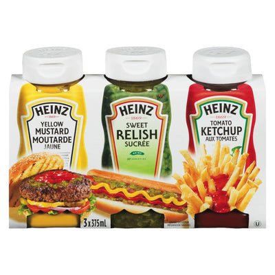 HEINZ PICNIC PK CONDIMENTS [3 PK]