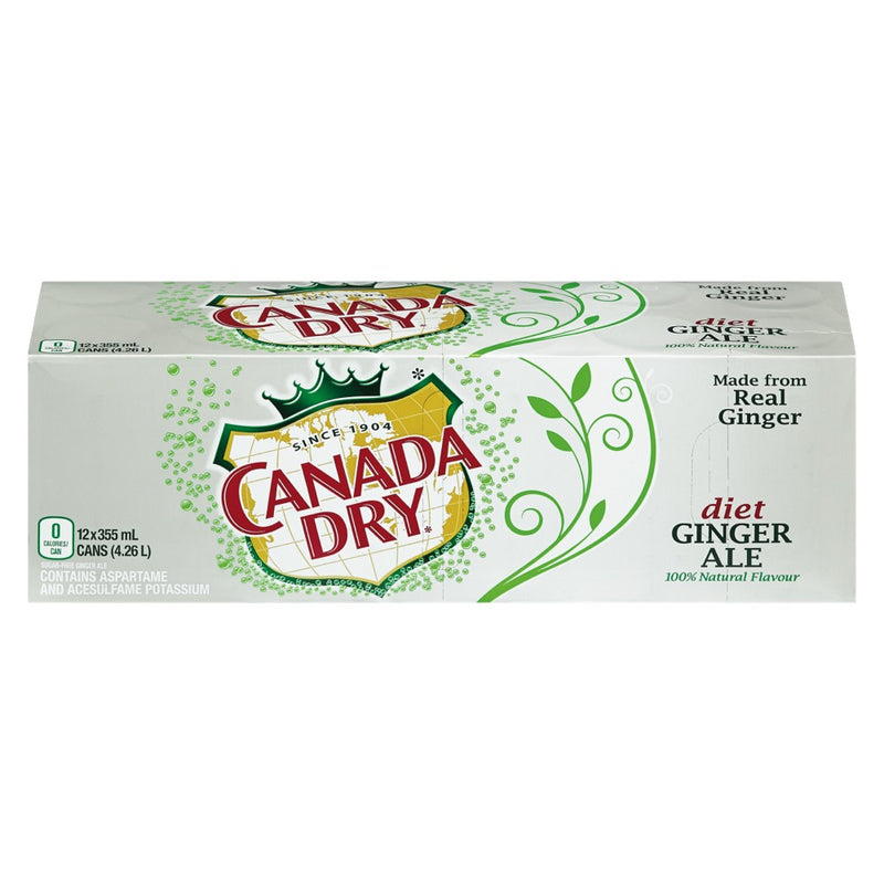CANADA DRY GINGERALE DIET [12 PK]