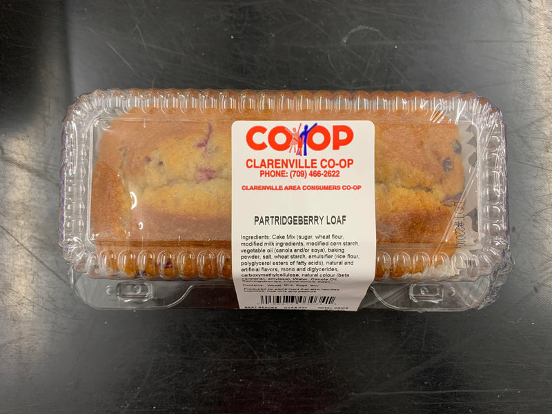 Clarenville Co Op Partridgeberry Loaf, 1 ct
