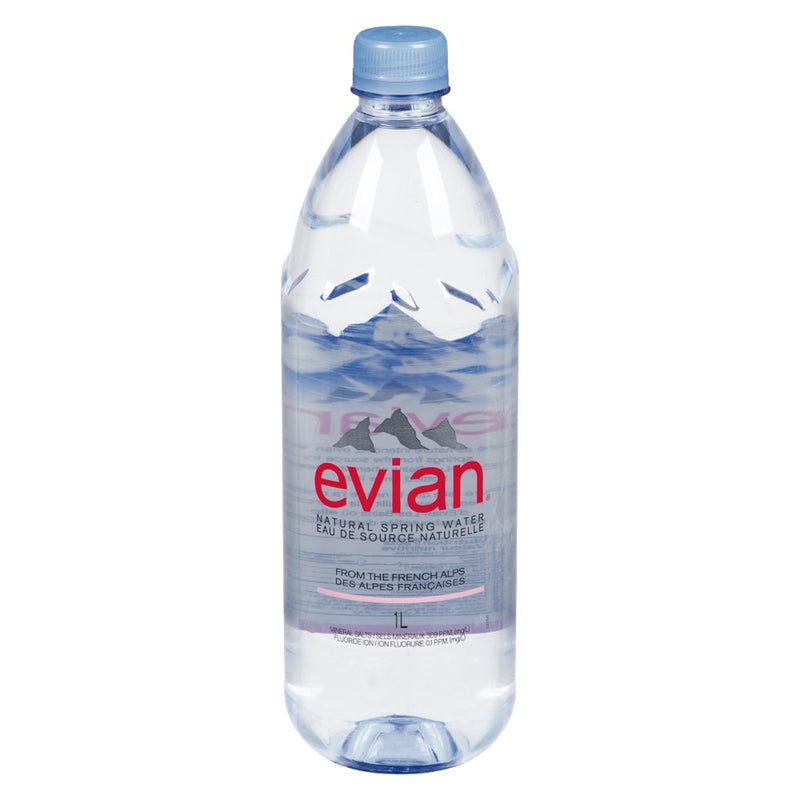 EVIAN NATRL SPRINGWATER [1 LT]