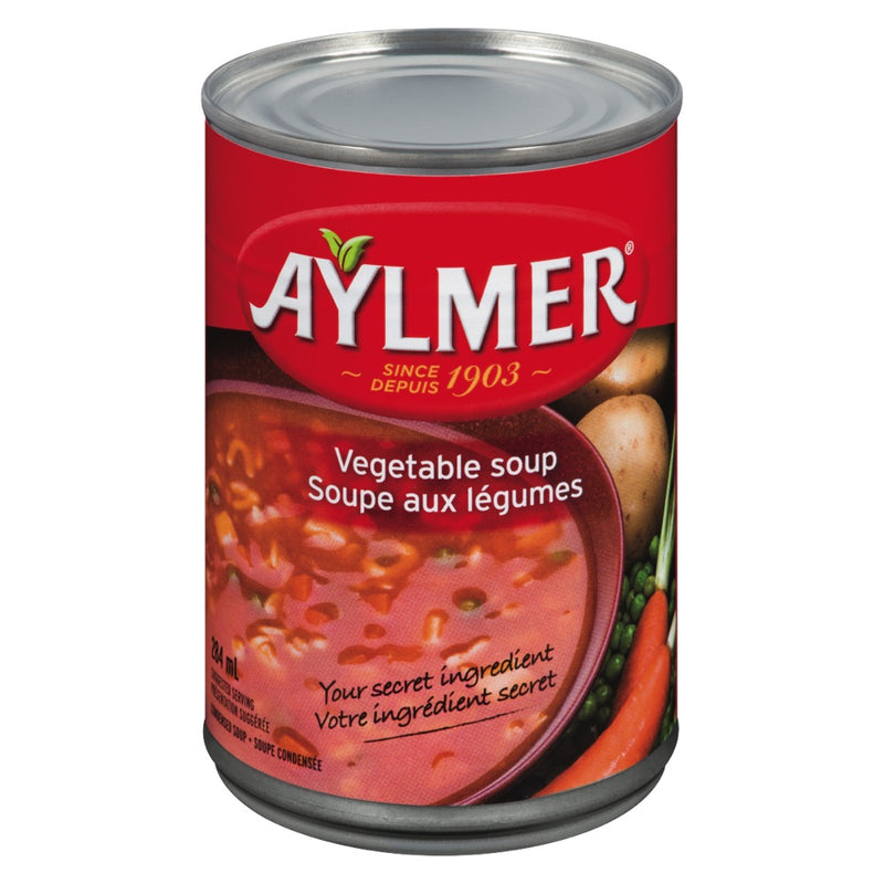 AYLMER VEG SOUP COND [284 ml] - 4 for $5.00
