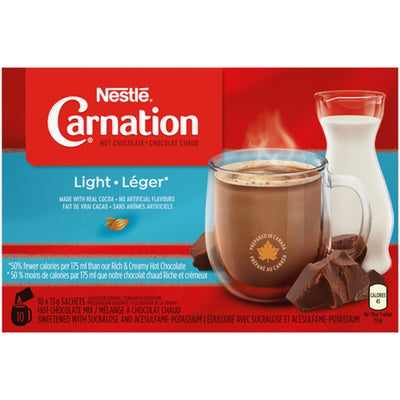 CARNATION LITE HOT CHOCOLATE [10 PK]