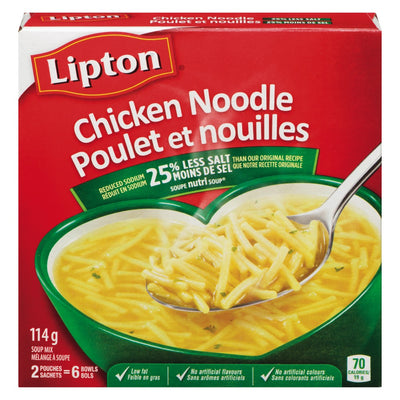 LIPTON NUTRI CHICKEN SOUP MIX [143 gm] - 2 for $5.00