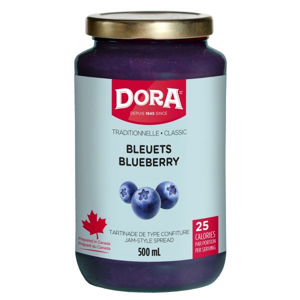 DORA BLUEBERRY SPREAD [500 ml]