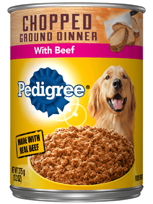 PEDIGREE CHOPPED W/REAL BEEF [375 GM]