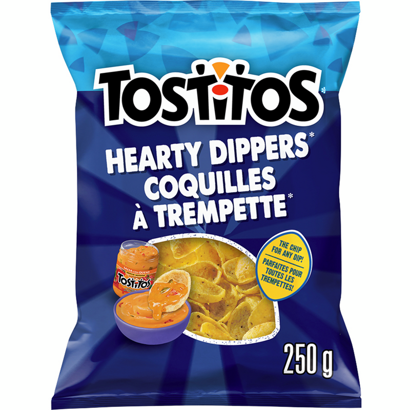 TOSTITOS HEARTY DIPPERS CHIPS [250 GM] - 2 for $7.50
