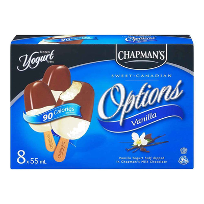 CHAPMANS VAN BAR YOGURT [8 PK]