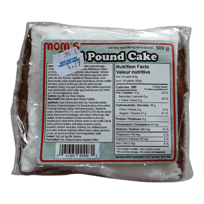 McFADGENS ICED POUND CAKE [500 GM]