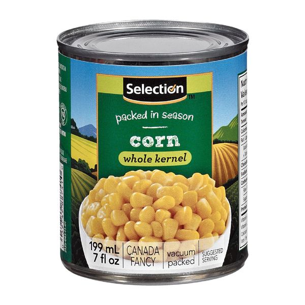 SELECTION WHOLE KERNAL CORN [199 ml]