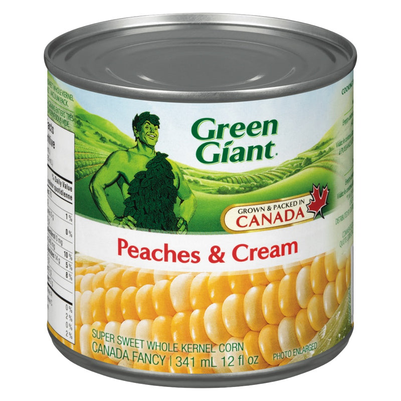 G/GIANT PEACHES CREAM CORN [341 ML] - 2 for $4.00