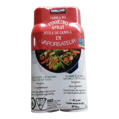 KIRKLAND CANOLA COOKING SPRAY [2 PK]