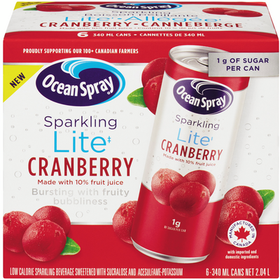 OS SPARKLING CRANBERRY LITE [6 PK]