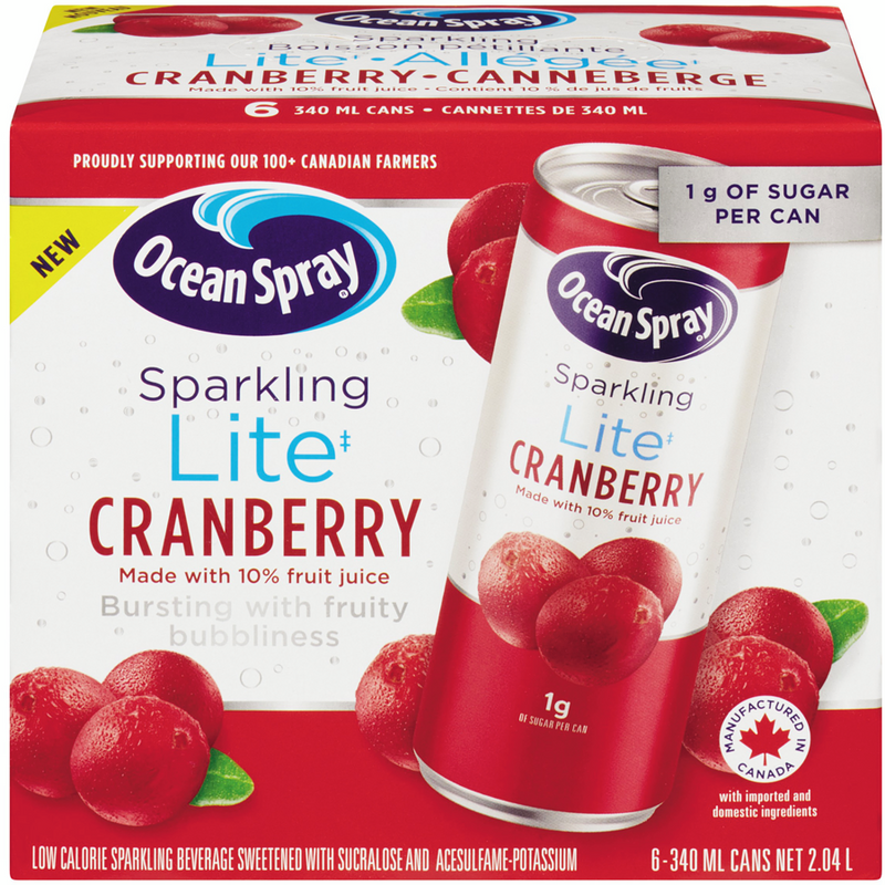 OS SPARKLING CRANBERRY LITE [6 PK]