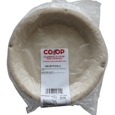 WEST TOWER PIE SHELL UNBAKED [3 PK]