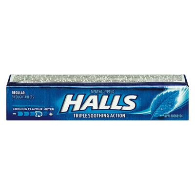 HALLS REGULAR SINGLES [9 PK]