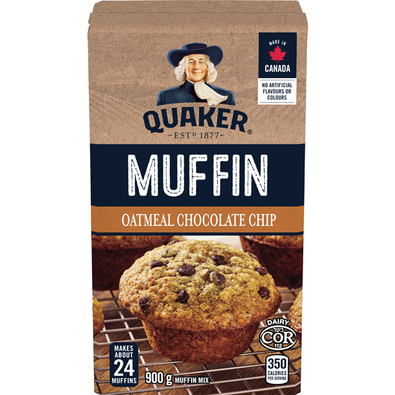 QUAKER MUFFIN MIX CHOC CHIP [900 GM]