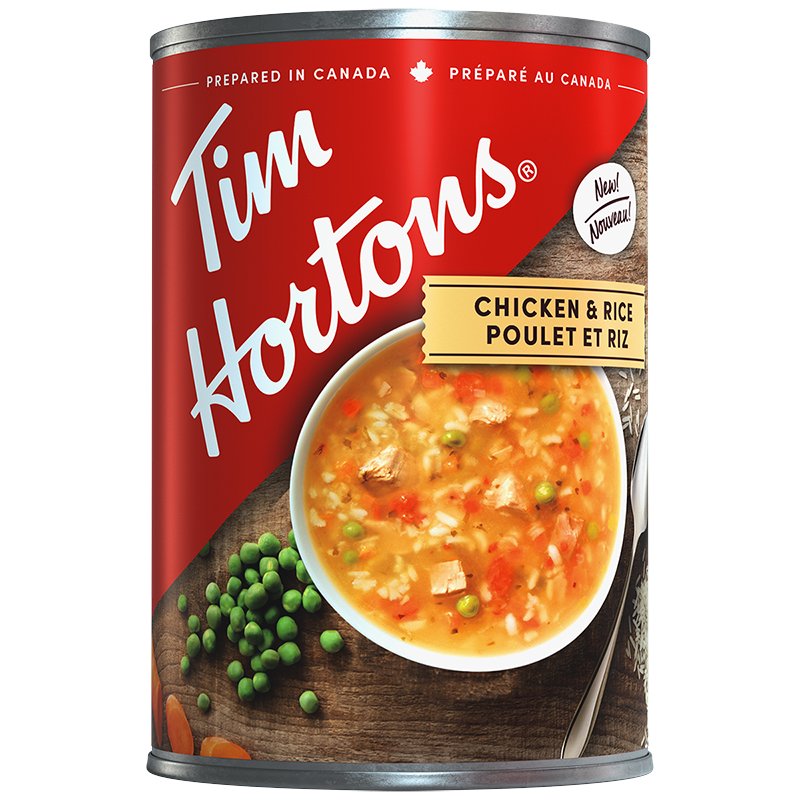 TIM HORTONS SOUP CHICKEN RICE [540 ml]