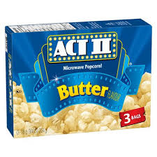 ACT II POPCORN BUTTER FLAVOUR [234 GR]