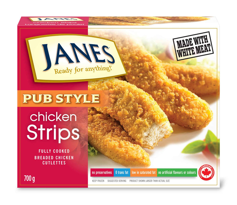 JANES PUB CHICKEN STRIPS [700 GM]